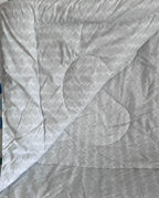 Blue Brushstroke Comforter – Modern Art - Inspired Bedding - Avyana Bedding Collection