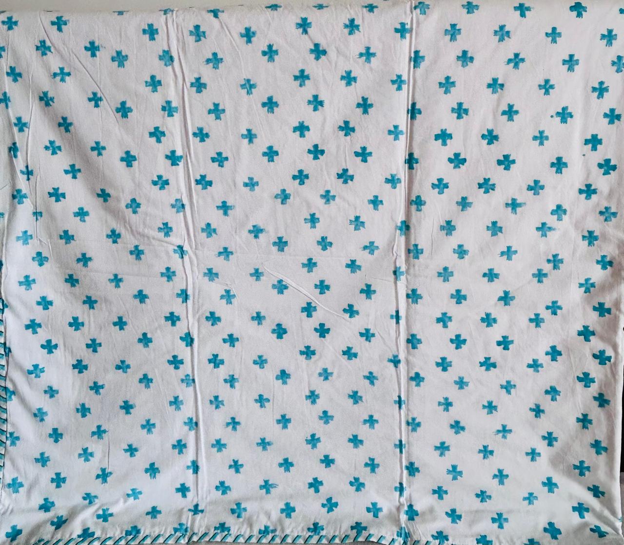 Elephant & Bunny Love – Gentle Cuddle Kids Dohar - Avyana Bedding Collection