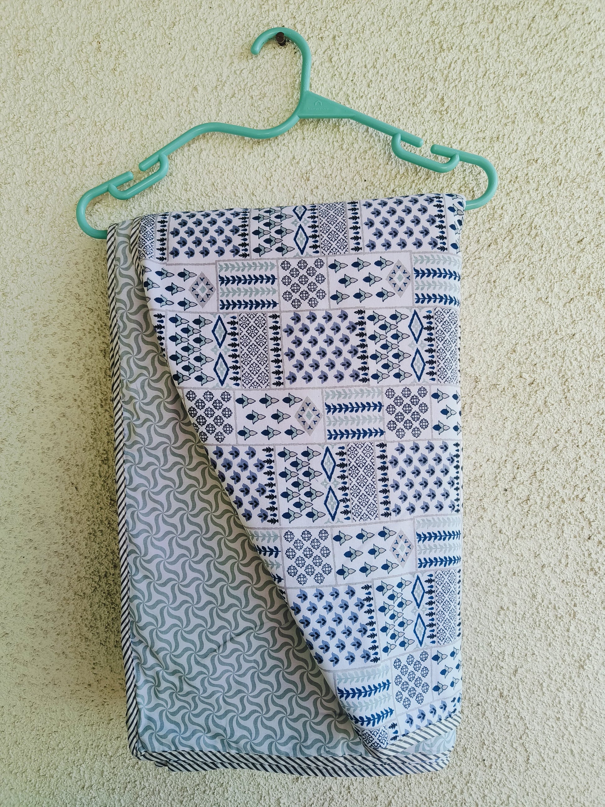 Mosaic Design Dohar – Patchwork - Style Ethnic Prin - Avyana Bedding Collection