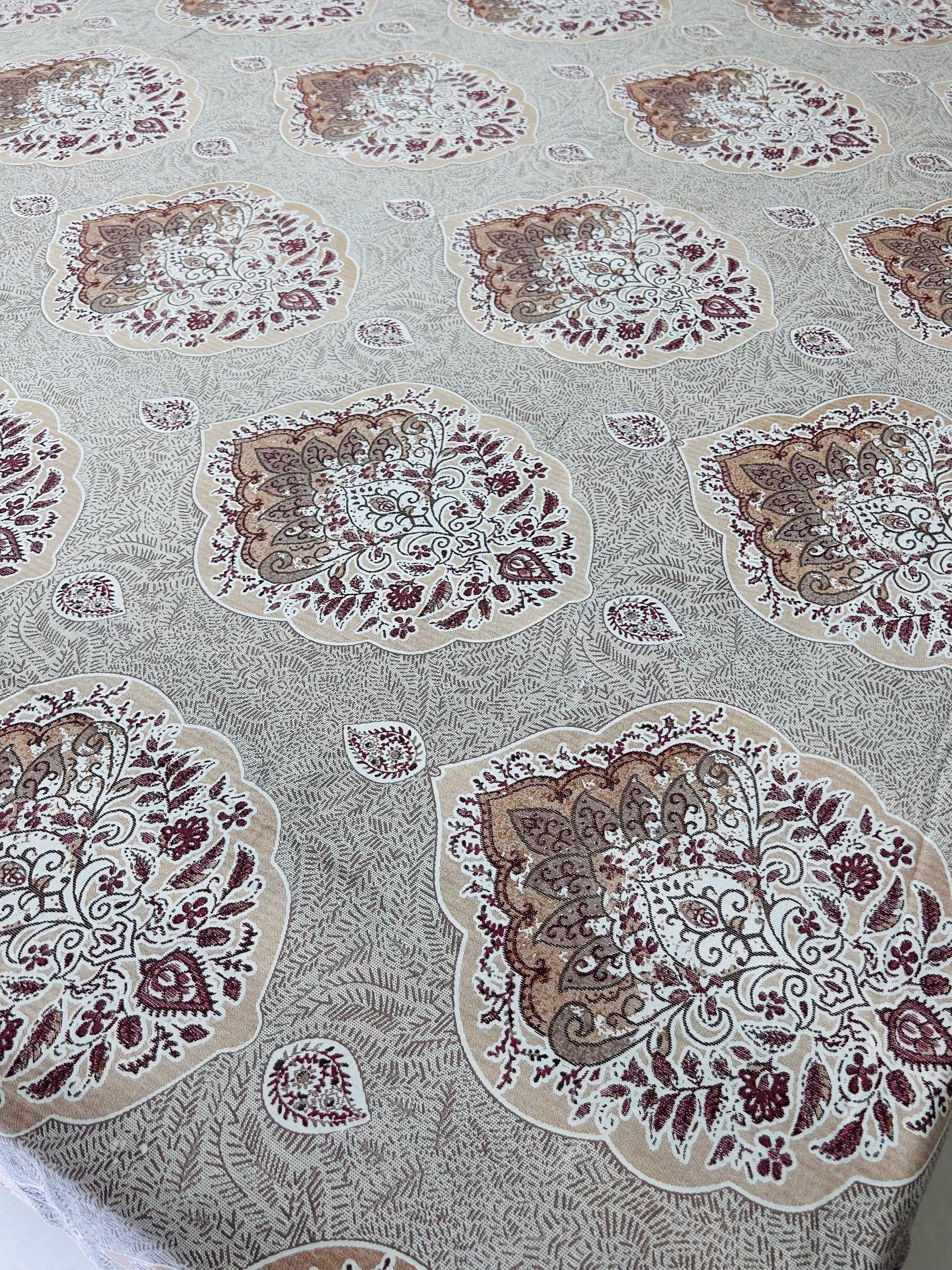 Multicolor Cotton Jaipuri Premium King Bed Sheet - Avyana Bedding Collection