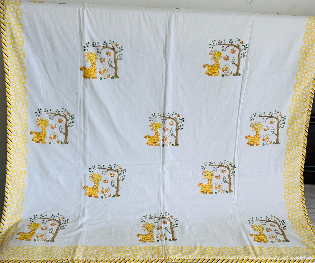 Safari Friends – Jungle - Themed Kids Dohar - Avyana Bedding Collection