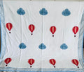Sky Adventures – Hot Air Balloon Kids Dohar - Avyana Bedding Collection