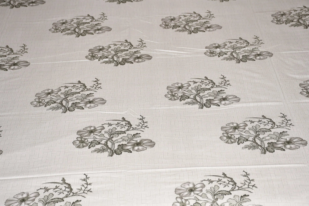 Soft Bloom Queen Bedsheet – Pastel Whisper - Pure Cotton - Avyana Bedding Collection