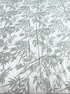 White Sage Bamboo Garden Cotton Bedsheet Set - Avyana Bedding Collection